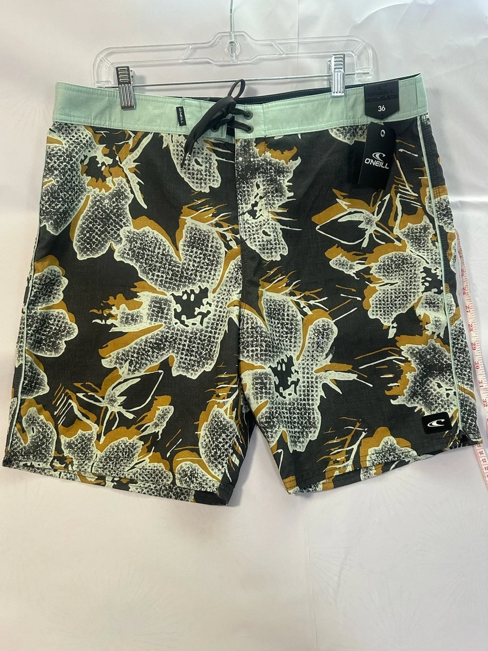 MENS O'NEILL TROPICAL FLORAL  SWIM BOARD SHORTS SIZE 36